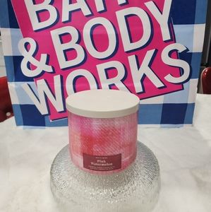 Brand New🍉 Bath & Body Works Pink Watermelon Scented Candle☀️⛱️